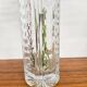 Vintage crystal vase