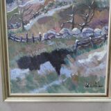 Scandinavian Modern Painting, Kai Christensen, 1970s