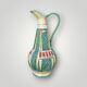 Vintage glazed ceramic pitcher/vase – stamped Italy 63/69