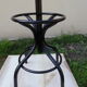 Metal parrot coat rack