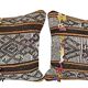 Vintage kilim cushion cover 61x41 cm