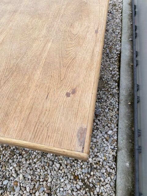 Stripped farmhouse table 180 cm