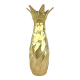 Candle holder in brass mid-century