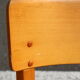 Set of 6 Baumann light beech bistro chairs model N°24