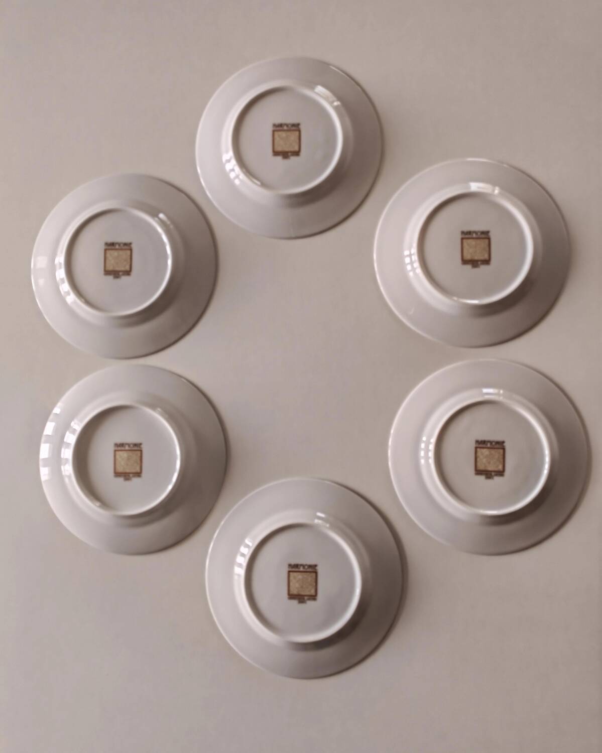 Geneviève Lethu dessert plates