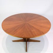 Coffee table – Round – Teak – Holger Georg Jensen – Kubus – 1960s