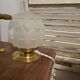 Vintage Art Deco table lamp with its artichoke globe.