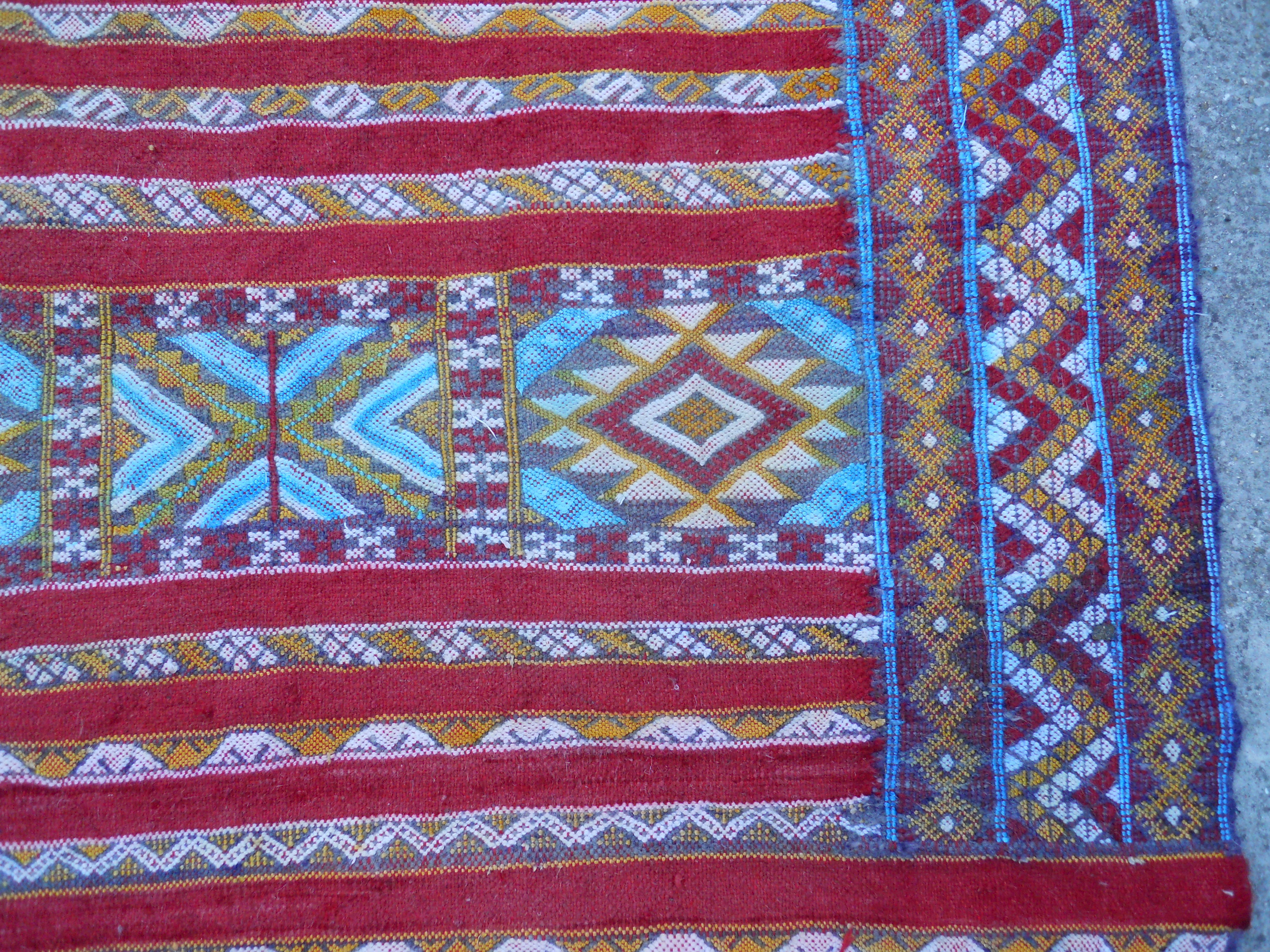 Tent carpet berbere north africa 150x95cm