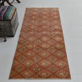 2x7 short vintage runner rug, 78x208cm