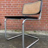 Cesca design chair b32 model black and chrome