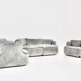 Confidential living room set by Alberto Rosselli for Saporiti Italia,