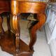 Console en acajou plateau marbre du XlXème siècle