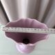 Vintage Art Deco vase in pastel pink ceramic
