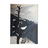 Jeannie Borel, Winter Landscape in Switzerland (1957)