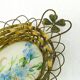 C9N platter in Art Nouveau style with enamel
