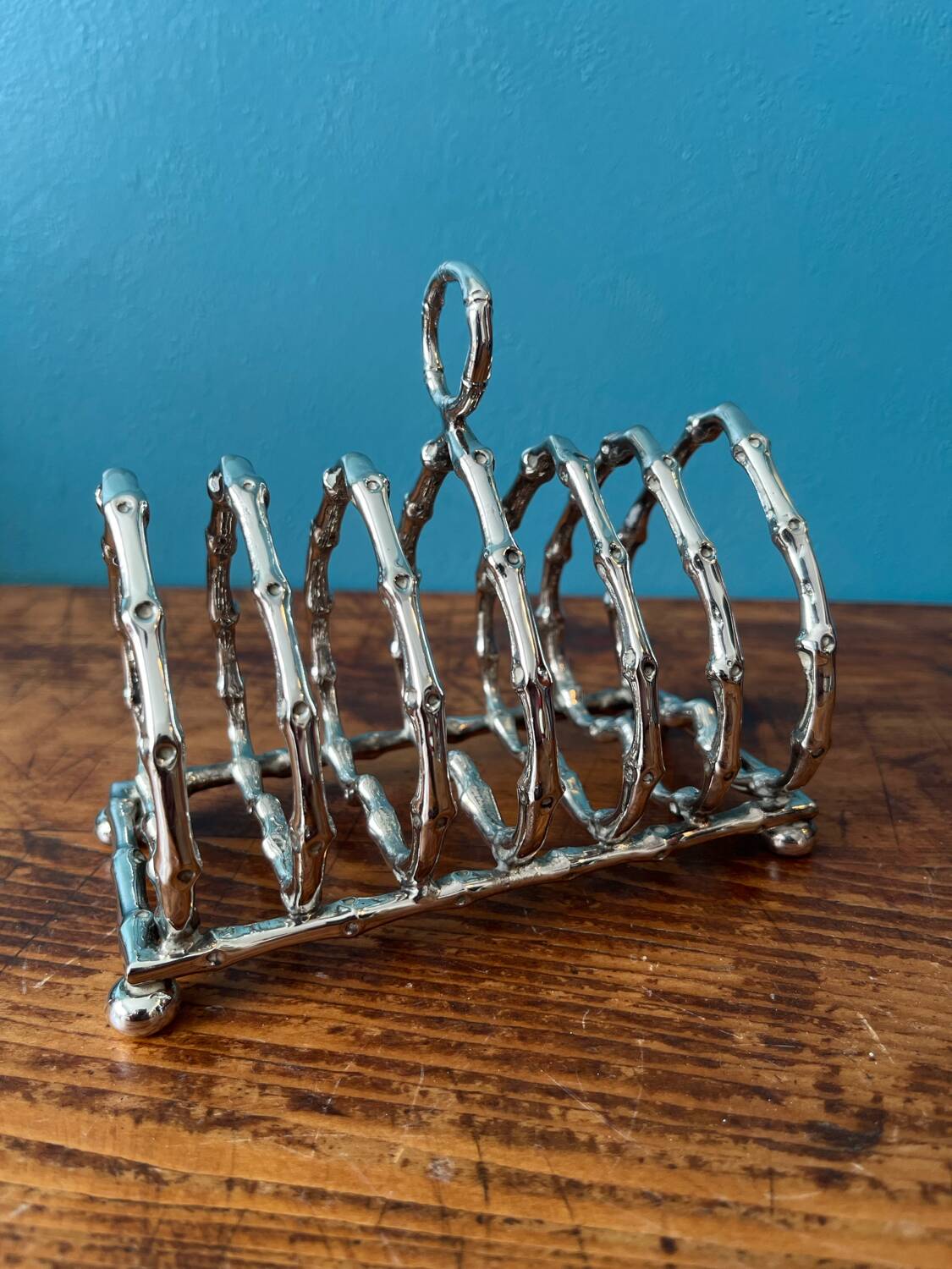 Silver metal toast holder Christian Dior