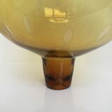Vase en verre soufflé bouche