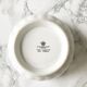 English porcelain bowl decorated with flowers