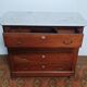 Louis Philippe walnut chest of drawers