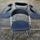 Ensemble de 4 chaises, Italie années 1970