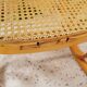 Rocking chair in caning