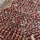 Handmade wool oriental rug