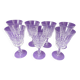 Cristal d'Arques red wine glasses