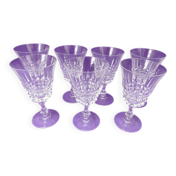 Cristal d'Arques red wine glasses