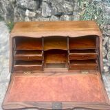 Louis XV style solid wood sloping desk.