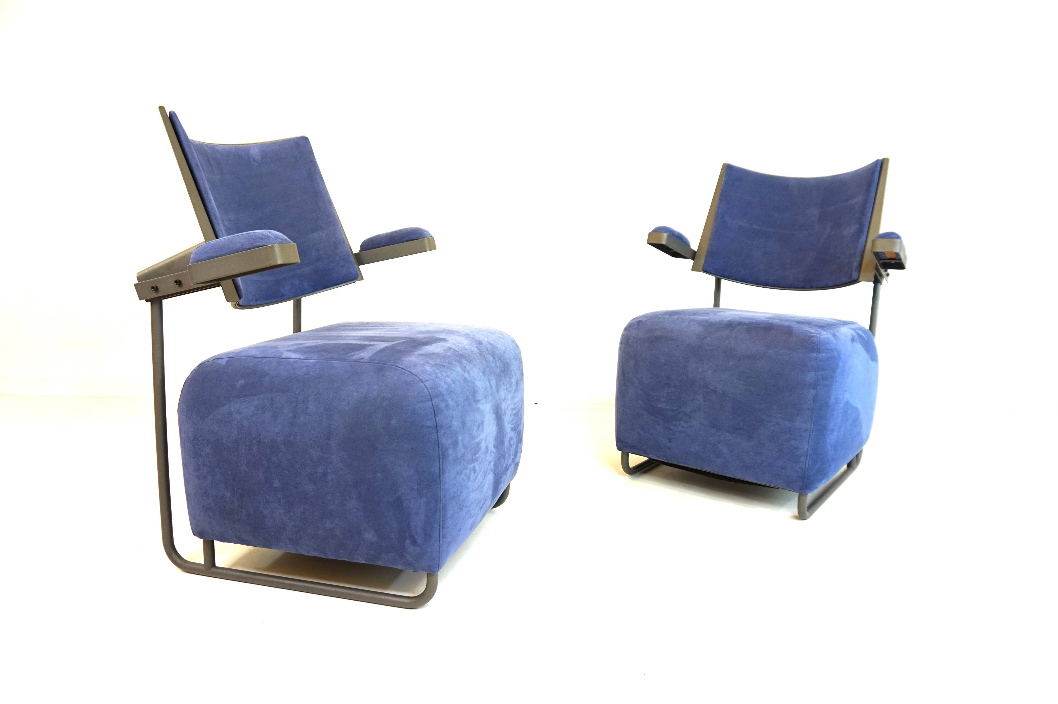 Inno Interior Oy set of 2 Oscar lounge chairs by Harri Korhonen