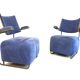 Inno Interior Oy set of 2 Oscar lounge chairs by Harri Korhonen