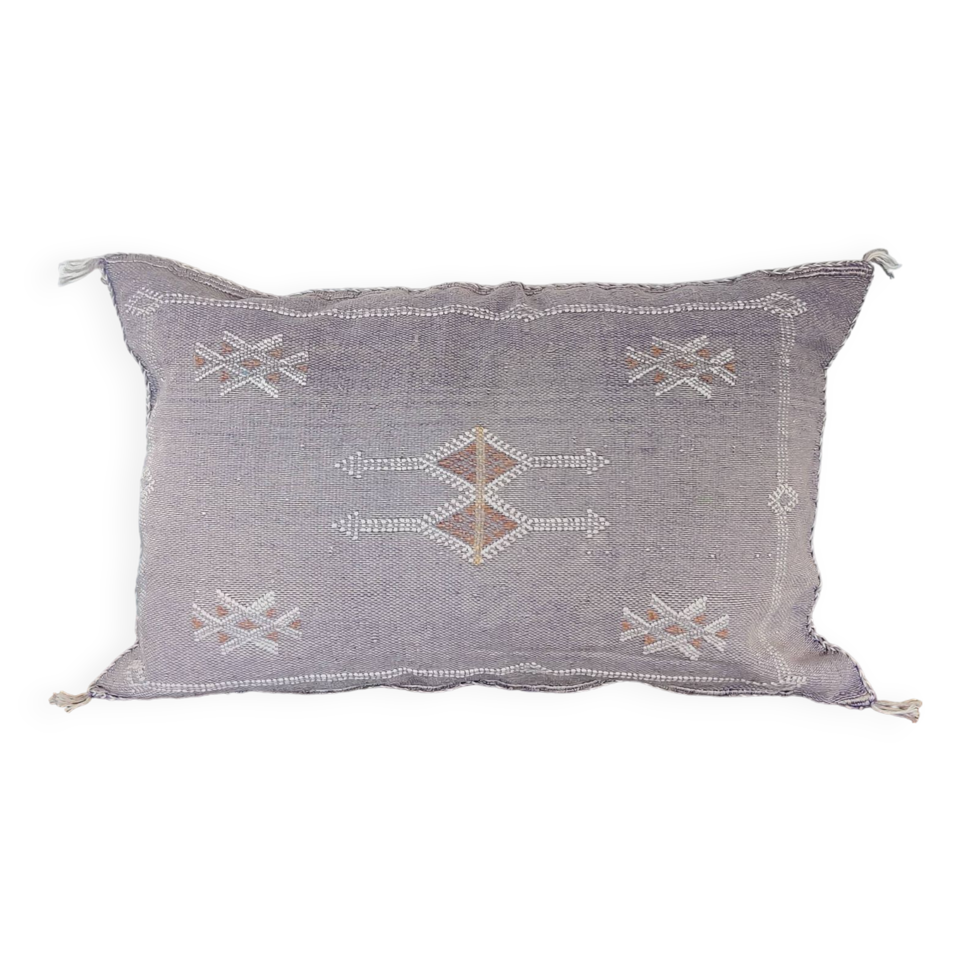 Vintage purple sabra Berber cushion