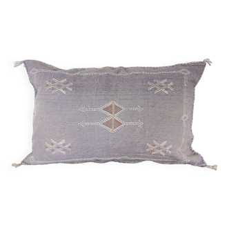 Vintage purple sabra Berber cushion