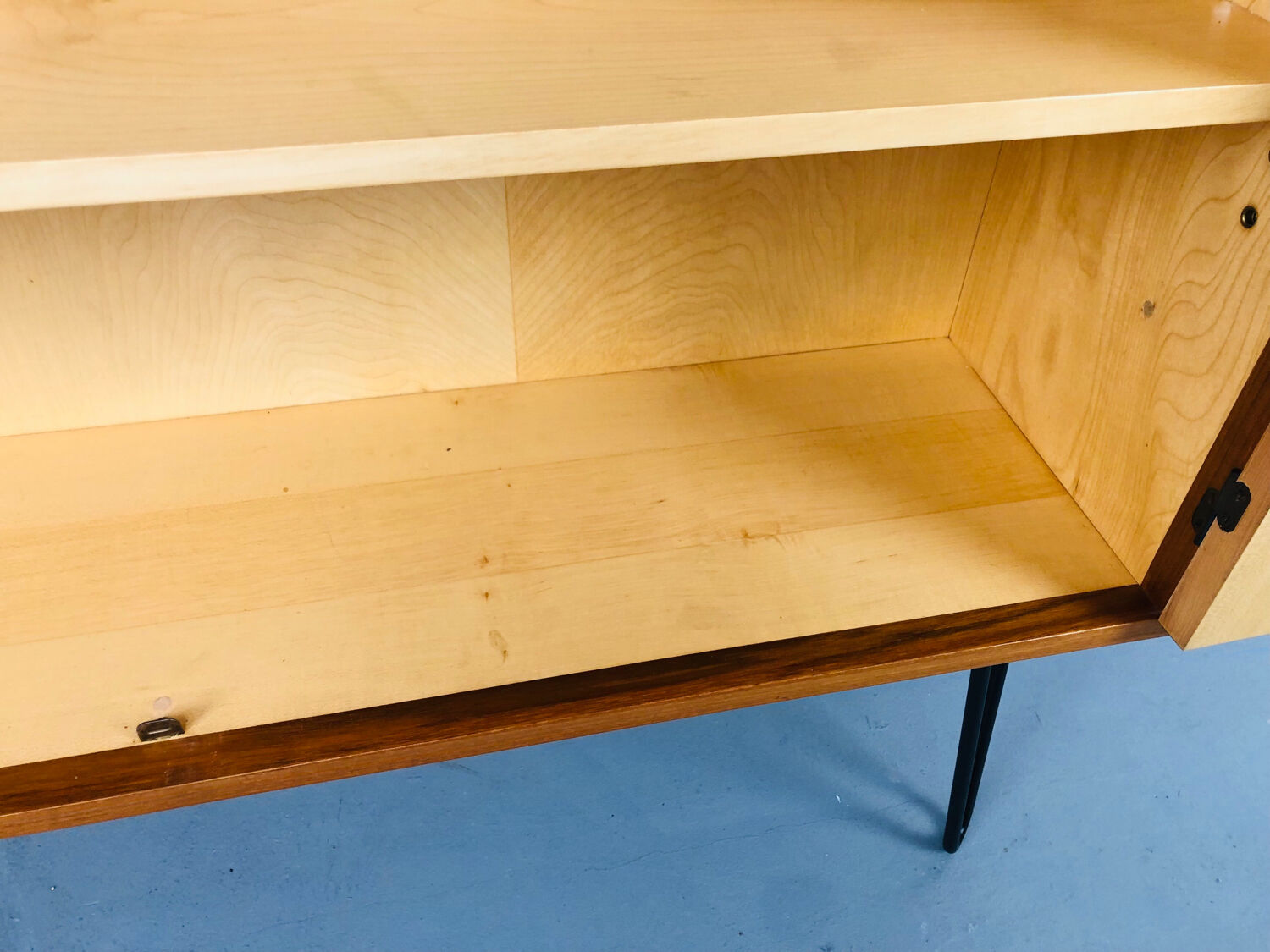 Teak Sideboard with Hairpin legs, 1960s