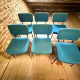 Set of 6 original chairs from the 60s/70s.