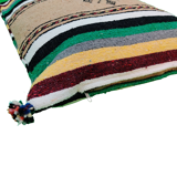 Multicolored Moroccan cushion