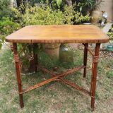 Rattan table