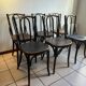 6 Thonet style bistro chairs