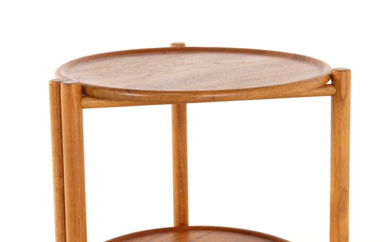 Trolley with removable trays by Jens Quistgaard - danish design in teak