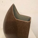 Vase en grès pyrité, la borne 1970