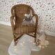 Fauteuil en osier