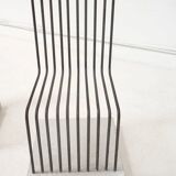 Postmodern 'Solid Chairs' attributed to Heinz Landes, Germany, 1986.