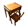 Bureau vintage avec chaise
