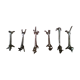 6 animal knife holders