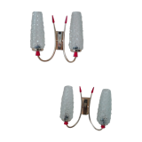 Pair of 1950s appliques
