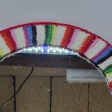 Round Wall Mirror Frame Crochet Bohemia Knitting