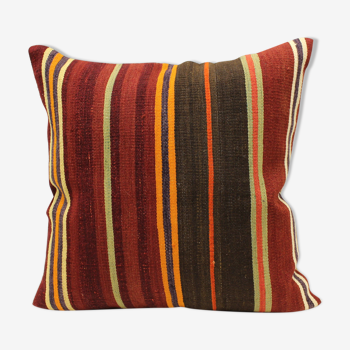 60x60 cm Kilim Cushion,Vintage Cushion Cover