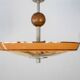 Scandinavian Art Deco glass pendant light, 1930s
