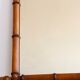 Fake bamboo wooden mirror 91 x 68 cm