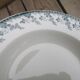 4 Hollow plates Terre de Fer in Opaque Porcelain from Gien Collection Montigny